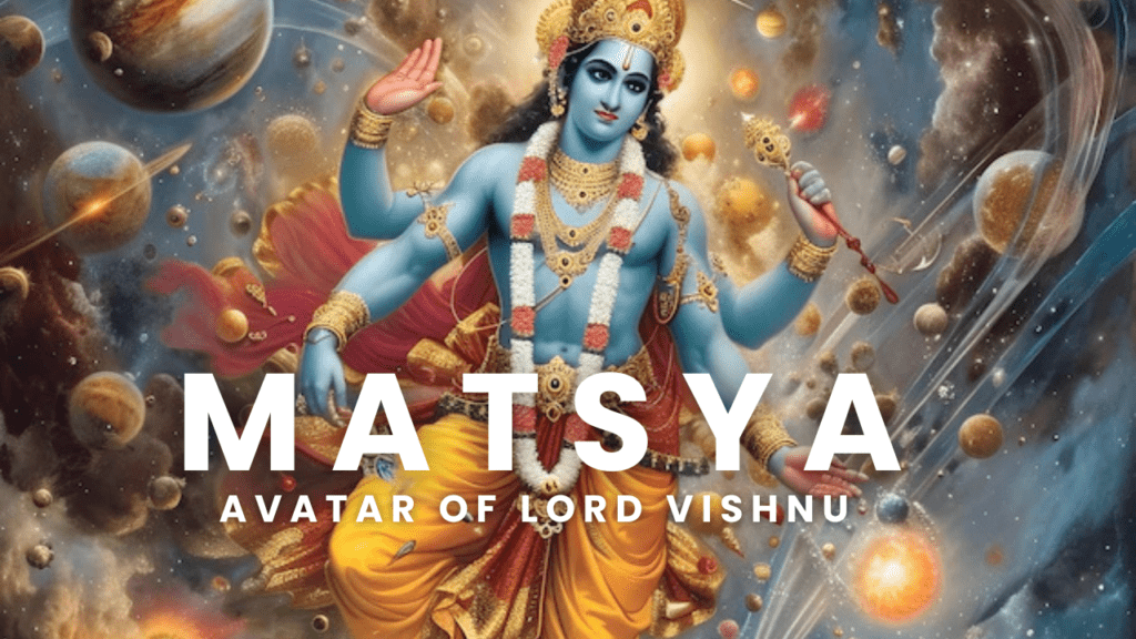 Matsya avatar of Lord Vishnu