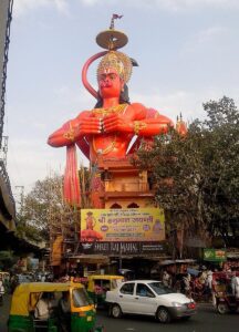 sankat mochan hanuman statue in delhi