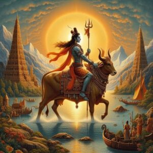 Lord Shiva on Bull