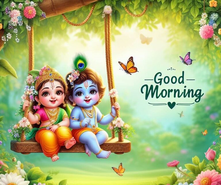 Bal Krishna Good Morning Image