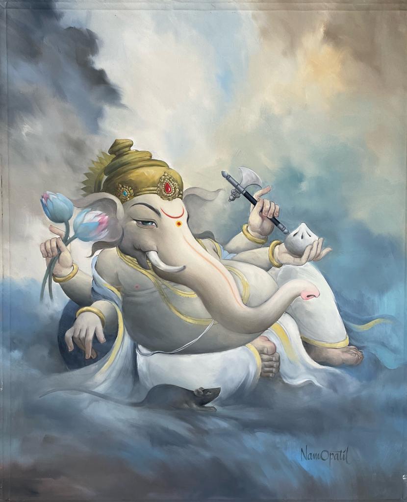 Ganesha blessed the contents of Ganesh Chalisa.