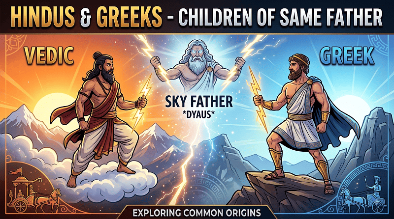 Hindus & Greeks - Children of Same Father